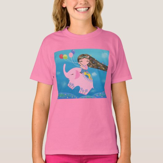 Elephant Rider T-shirt (Voorkant)