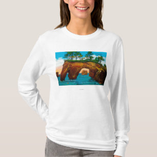 Elephant Rock aan de kust van Washington T-shirt