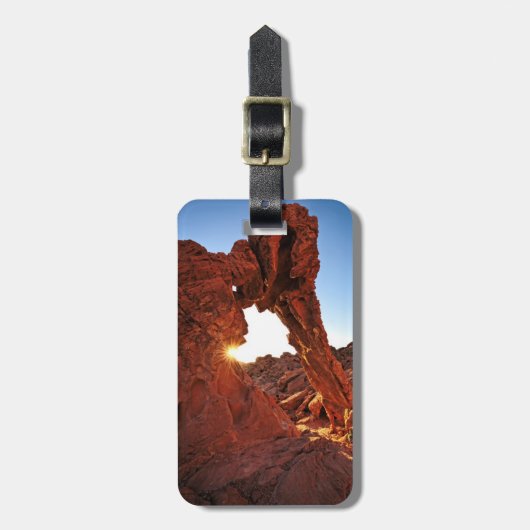 Elephant Rock in de Valley of Fire Bagagelabel (Voorkant verticaal)