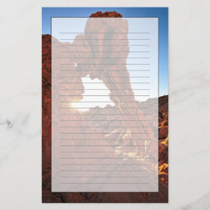 Elephant Rock in de Valley of Fire Briefpapier
