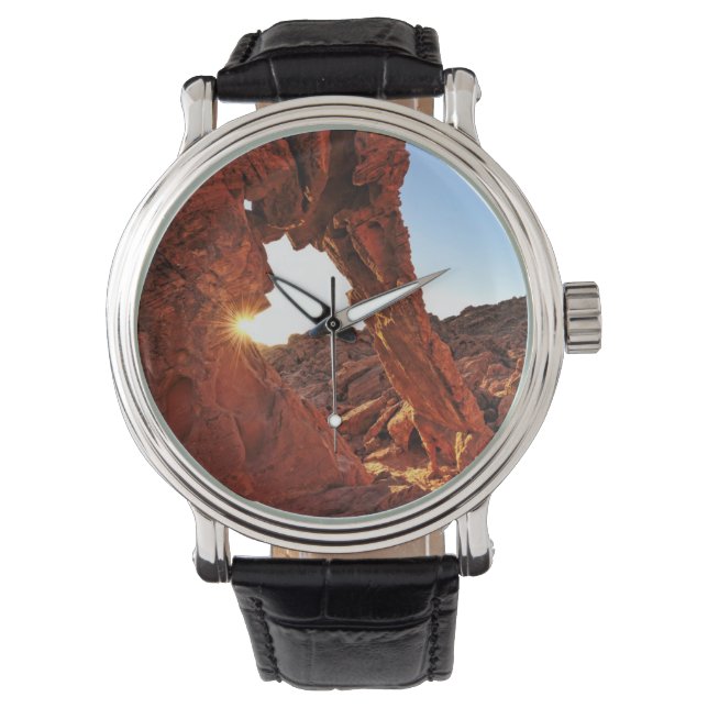 Elephant Rock in de Valley of Fire Horloge (Voorkant)