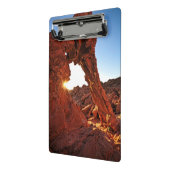 Elephant Rock in de Valley of Fire Mini Klembord (Angled2)