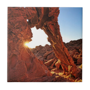 Elephant Rock in de Valley of Fire Tegeltje