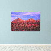 Elephant Rock Sedona Canvas Afdruk (Insitu (Houten vloer))