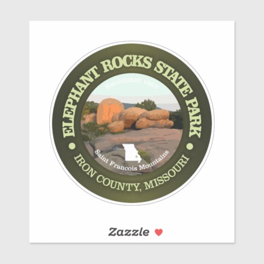 Elephant Rocks SP Sticker (Vel)