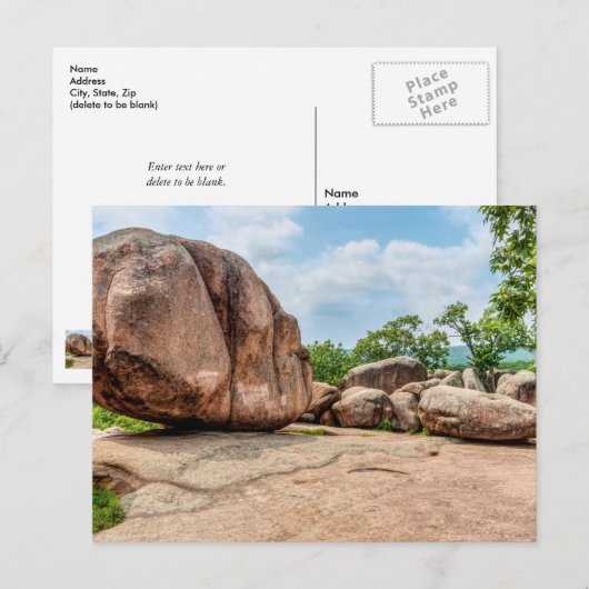 Elephant Rocks State Park Briefkaart (Voorkant / Achterkant)