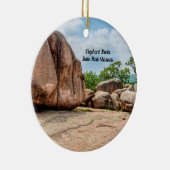 Elephant Rocks State Park Circle Ornament (Rechts)