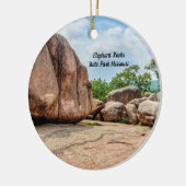 Elephant Rocks State Park Circle Ornament (Links)