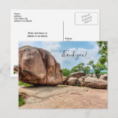 Elephant Rocks State Park Dankkaart Briefkaart (Voorkant / Achterkant)