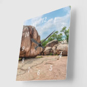 Elephant Rocks State Park wandklok (Hoek)