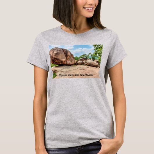 Elephant Rocks State Park Women's T-Shirt (Voorkant)