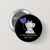 Elephant Ronde Button 5,7 Cm (Voorkant /achterkant)