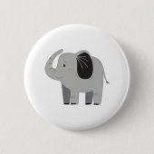 Elephant Ronde Button 5,7 Cm (Voorkant)