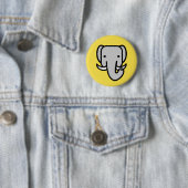 Elephant Ronde Button 5,7 Cm (In situ)