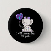 Elephant Ronde Button 5,7 Cm (Voorkant)