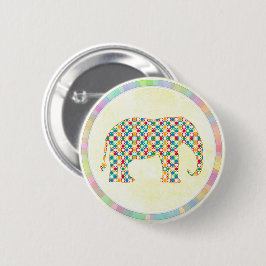 Elephant Ronde Button 5,7 Cm