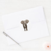 Elephant Ronde Sticker (Envelop)