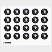 Elephant Ronde Sticker (Vel)
