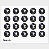 Elephant Ronde Sticker (Vel)