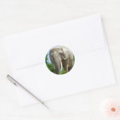 Elephant Ronde Sticker (Envelop)