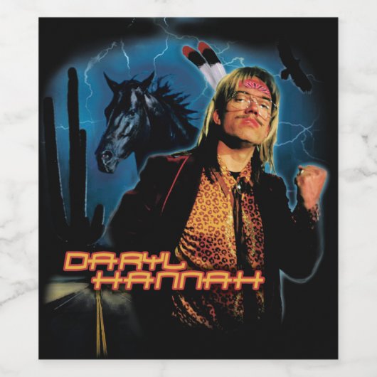 Elephant Room Daryl Hannah Wine Wijn Etiket (Enkel label)