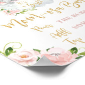 Elephant roze Floral mam-osa Bar Mimosa Bar Poster (Hoek)