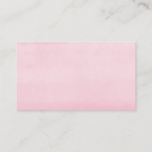 Elephant roze groen meisje douche diaper raffle informatiekaartje (Achterkant)