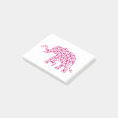 Elephant-roze-harten (1) post-it® notes (Schuin)