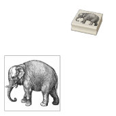Elephant Rubber Stamp Rubberstempel (Gestempeld)