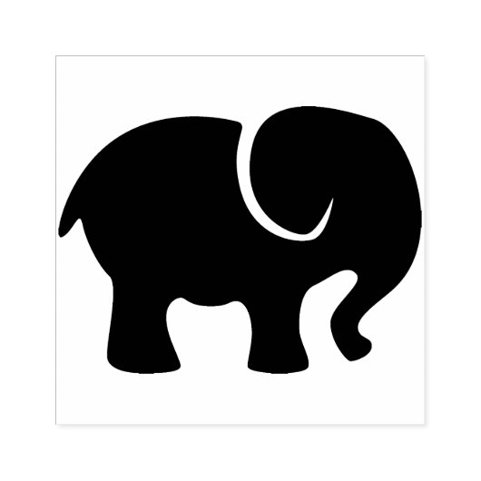 Elephant Rubberstempel (Afrduk)