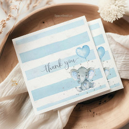 Elephant Safari Baby shower Servet