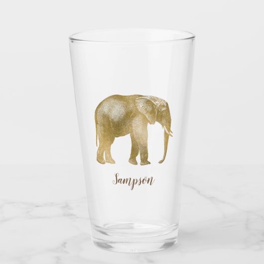 Elephant Safari Beauty Glas (Voorkant)