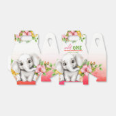 Elephant Safari Verjaardag Favoriete Boxen Bedankdoosjes (Uitgevouwen)