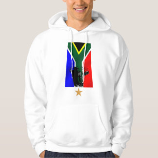 Elephant Safari Zuid-Afrikaanse vlaggeschenken Hoodie