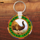 Elephant scent safari sleutelhanger (Voorkant)