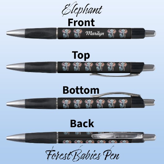 Elephant Schattige Oerwoud Safari Woodland Animal  Pen