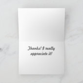 Elephant Seal Bedankt Card (Binnen)