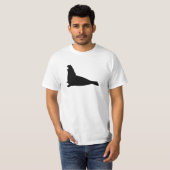 Elephant Seal Shirt Black (Voorkant volledig)