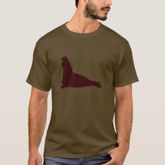 Elephant Seal Shirt Chocolate Brown