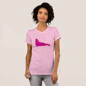 Elephant Seal Shirt Fuschia (Voorkant volledig)