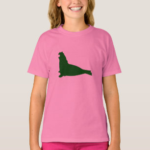 Elephant Seal Shirt Phthalo Green