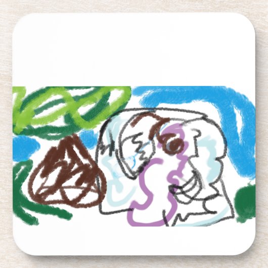 Elephant SET Bier Onderzetter (Voorkant)