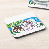 Elephant SET Bier Onderzetter (Linkerzijde)