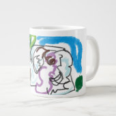 Elephant SET Grote Koffiekop (Voorkant rechts)
