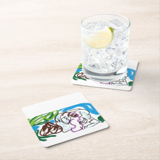 Elephant SET Kartonnen Onderzetters (Insitu)