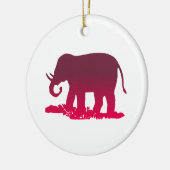 Elephant Shape Keramisch Ornament (Links)
