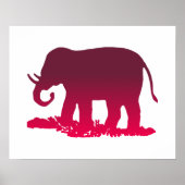 Elephant Shape Poster (Voorkant)