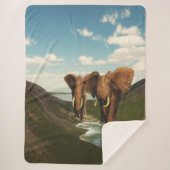 Elephant Sherpa Deken (Voorkant)