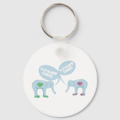 Elephant Shoes Sleutelhanger (Voorkant)