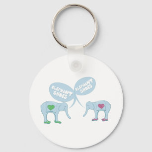Elephant Shoes Sleutelhanger